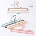 thumbnail image 2 of 8-pack multifunctional space-saving smart hangers - 9 slots - Inn, 2 of 5