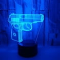 thumbnail image 3 of Ilusión óptica 3D Pistola Luz nocturna 16 Colo, 3 of 5