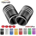 thumbnail image 2 of 2/4/8/12pcs Car Tire Stem Valve Caps Wheel Valve Covers Car Dustproof Waterproof Tire Cap For Cars Motorcycles Trucks Bikes-motor Vehicle Wheel Parts, 2 of 5