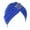 Blue, variant on AJGRHE Women Knot Fashion Pleated Turban Cap Headwrap Sleep Hat Baseball Cap White One Size