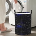 thumbnail image 4 of Goofa Mathematica Science Printed Circular Hamper,Laundry Basket with Handles,Storage Baskets Foldable,Large Capacity Laundry Hamper-Small, 4 of 8