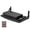 Black, variant on Wooden Floating Shelf, 1 Shelf, Entertainment Center for Projector, PS5, DVD Player, Game Console, Cable Box, 20lbs Capacity