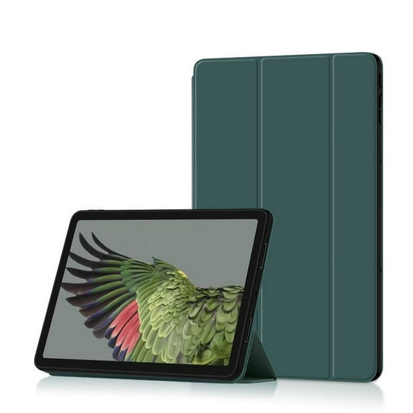 Case for Google Pixel Tablet 2023 11 Inch PU Leather Tri-Folding Stand Case Cover for google pixel 11" Tablet 2023 Funda Green For Google Fixel