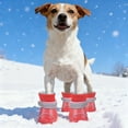 thumbnail image 4 of Bottes de Protection Toutes Saisons pour Animaux avec Semelles et Réfléchissantes pour Aventures en Plein Air, 4 of 6