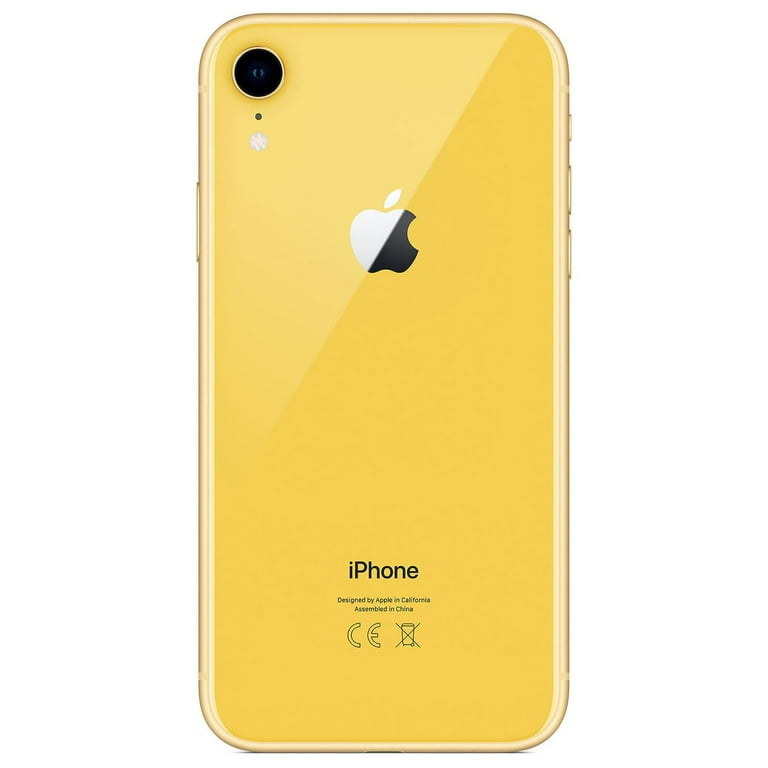 Restored iPhone XR 256GB Yellow (AT&T) (Refurbished) - Walmart.com