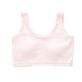 thumbnail image 2 of RXIRUCGD Girl's Primary And Secondary School Solid Color Comfortable Camisole Bra( Pink, Size:14 Years ), 2 of 5