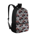 thumbnail image 2 of Uourmeti Monster Truck Print Backpack for Men, 17 Inch Personalized Large Capacity Polyester Daily Backpack for Work Travel, 2 of 6