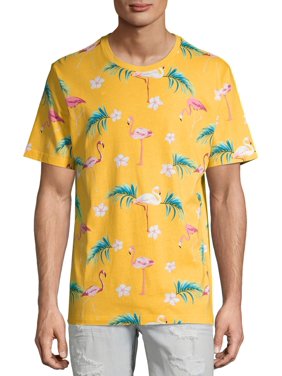 No Boundaries Men's All Over Print Graphic T-shirt