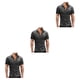 thumbnail image 3 of Camisa vaquera Minnieouse para hombre ajustada manga corta estilo americano, 3 of 6