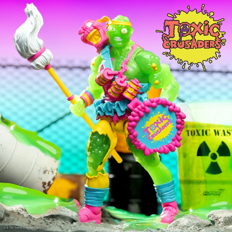 Super7 - Toxic Crusaders - Ultimates! - Toxie (Slime - Glow