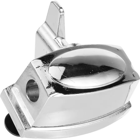 Tom Drum Floor Mounting Bracket Snare Drum Rest Silver Metal Leg Mount Hardware