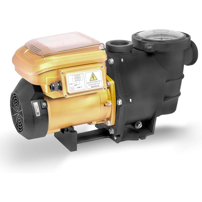 XtremePowerUS 1.5HP Variable Speed Inground Pool Pump, High
