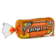 Food for Life Ezekiel 4:9 Sprouted Whole Grain Bread, Organic and Flourless, 24 oz Loaf, 20 Count Bag