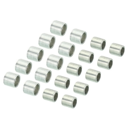 

Uxcell M10xM8 M12xM10 Thread Adapters Sleeve Reducing Nut 10mm Screw Pipe Threaded Tube Coupler Connector 2 Set