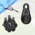 thumbnail image 3 of Paquete de 100 agarres de bloqueo resistentes para tela de sombra, nueva abrazadera de plástico para fijación de tela de sombra, Clips para lona Premium Fen, 3 of 4