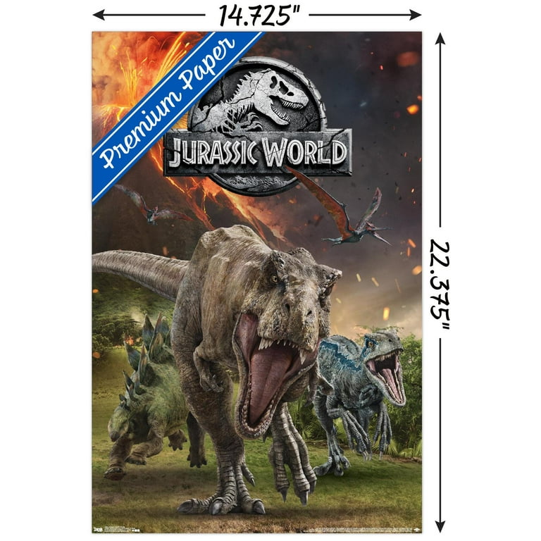 Jurassic World: Fallen Kingdom - Group Wall Poster, 14.725