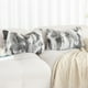 thumbnail image 2 of ¡Campaña con descuento!Juego de 2 fundas de almohada de 12 x 20 de conejo, fundas de almohada decorativas de piel de animal suave y de lujo para sofá, sala de estar, 2 of 4