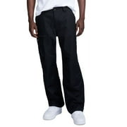 Caterpillar BLACK Men's Relaxed Canvas Cargo Utility Pant, 34W x 32L