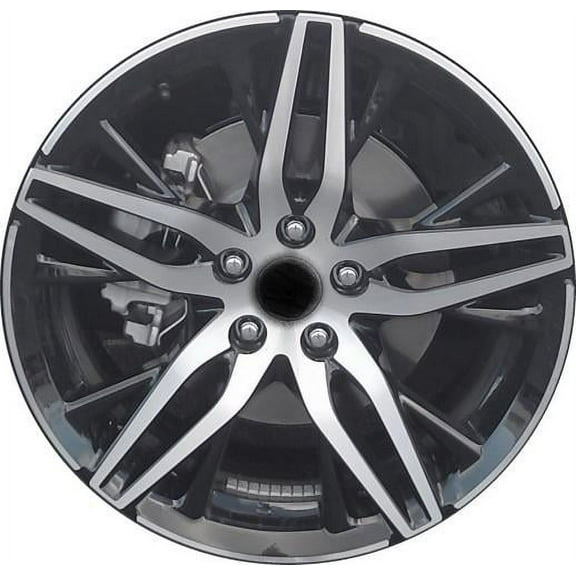 Factory Replacement New Alloy Wheel for 2021-2022 Honda Accord 19 x 8.5 inch Black Rim