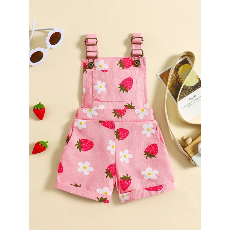 Nygoyerh Toddler Little Girls Cute Denim Overalls Flower Nygoyerh Toddler Little Girls Cute Denim Overalls Flower