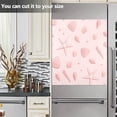 thumbnail image 6 of Coolnut Pink Beach Shells and Starfish Dishwasher Magnet Cover for The Front Door,Reusable Refrigerator Door Decor Magnet Sticker for Kitchen Home Decor 23" x 26", 6 of 6