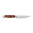 thumbnail image 1 of Oneida B907KSSFW 10 1/4" Steak Knife with Stainless Blade & Wood Handle, Ionian Pattern, 1 of 1
