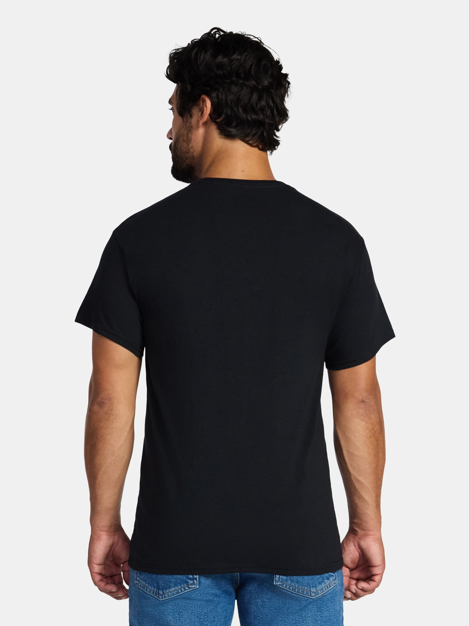 KPop Demon Hunters Men's and Big Men's Cotton Graphic Tee, Hero Group, Sizes S-3XL