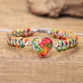 thumbnail image 2 of Te Amo para Siempre, Pulsera de Corazón de Jasper para Aniversarios, Navidad, Cumpleaños, Te Amo Regalo para Seres Queridos, Ajustable para Varios Tamaños de Muñeca, 2 of 6
