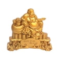 thumbnail image 2 of Estatua de Buda, adorno de mesa, artesanía en aleación, escultura decorativa Feng Shui, figura de Maitreya para estante, decoración de sala de estar., 2 of 9