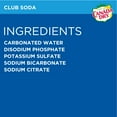 thumbnail image 5 of Canada Dry Zero Calorie Club Soda Pop, 1 L, Bottle, 5 of 7