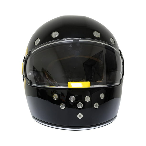 CASCO SMK RETRO NEGRO GL240 CERRADO negro XL SMK CASCO RETRO Walmart en linea