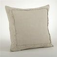 thumbnail image 1 of SARO 13036.N20S Coussin Carré en Lin à Volants 20 Po. - Naturel, 1 of 1