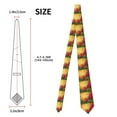 thumbnail image 3 of Xecao Rose Psychedelic Print Tie For Men Necktie Woven Jacquard Neck Ties,Classic Men's Tie, 3 of 7