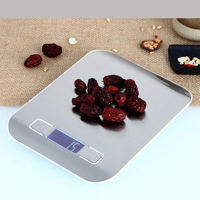 Ktaxon 11LB/0.1lb 5KG/1g LCD Digital Electronic Kitchen Food Diet Postal Scale Weight Balance with Black Back Light