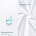 thumbnail image 5 of Moonsea Queen Size Mattress Protector Waterproof,Mattress Cover Protector, Smooth Top Mattress Protector for Kids, Breathable Skin Friendly and Noiseless Fitted Sheet Queen Size,Polyester, 5 of 7