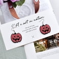 thumbnail image 4 of Boucles d'Oreilles Halloween, Boucles d'Oreilles Citrouille Alternatives Rétro Exagérées, 4 of 5
