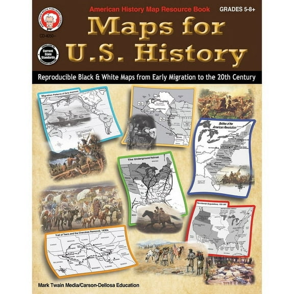 Maps for U.S. History, (Paperback)