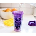 thumbnail image 6 of Disney Villains "Bad Vibes Only" Double-Walled Plastic Tumbler | Holds 16 Ounces, 6 of 7