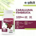 thumbnail image 3 of Pure Caralluma Fimbriata 1200mg Max Strength – Appetite Suppressant, Increase Fat Burn, Weight Loss Supplement, Non-Stim - for Men & Women – 3 Pack, 3 of 7