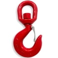 thumbnail image 1 of Gancho giratorio High-PQ de 5 toneladas con cierre de seguridad de 11000 libras, rojo, 1 of 6