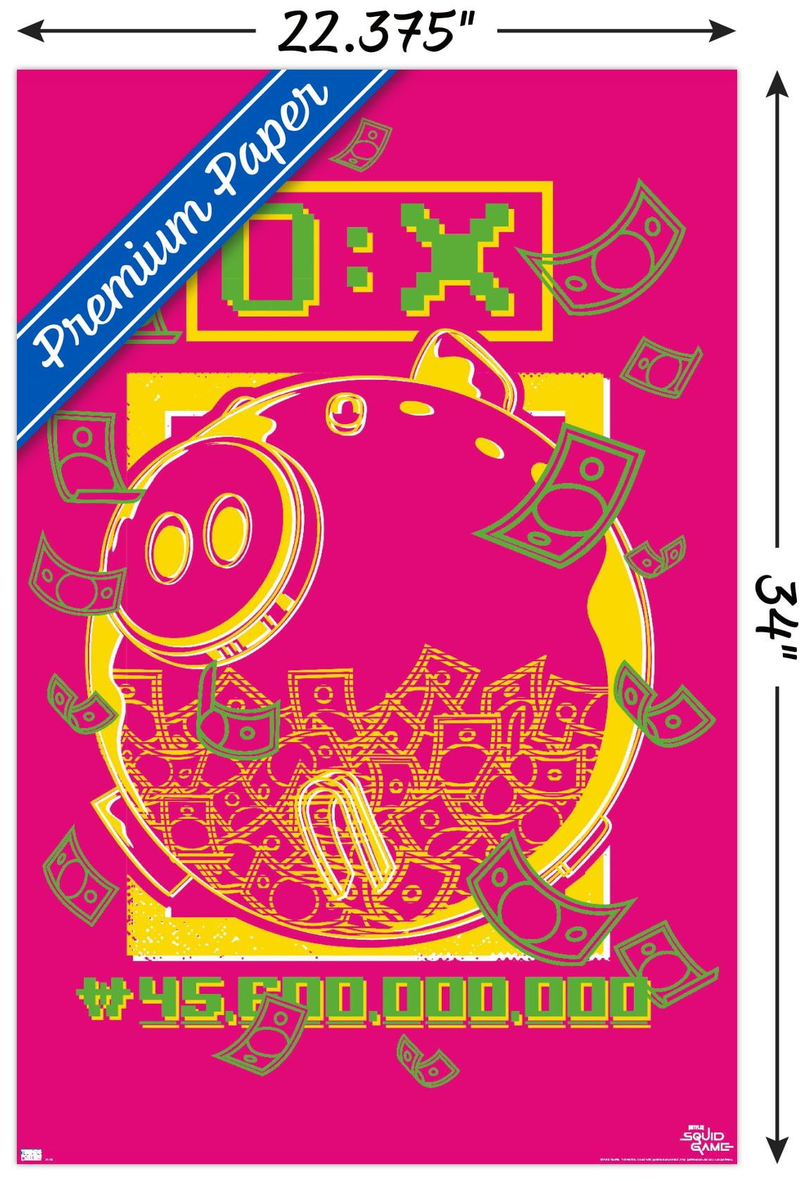 Netflix Squid Game - Winner Wall Poster, 22.375" x 34"