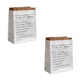 thumbnail image 3 of Here's a refined and professional product description based on your input:\n\n \n\n**2pcs Dried Flower Pouch Medium Size White Kraft Paper Double Layer, 3 of 3
