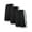 3 Pack Black, variant on Toptie 3 Pack 2-Tone Basketball Shorts For Men with Pockets, Pocket Training Shorts-3 Pack Black/Black/Blue-M