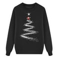 thumbnail image 2 of Meichang Matching Family Christmas Sweatshirts Oversized Chritmas Tree Graphic Long Sleeve Holiday Pullover Tops for Mom Dad Xmas Family Matching Sweatshirt, 2 of 3