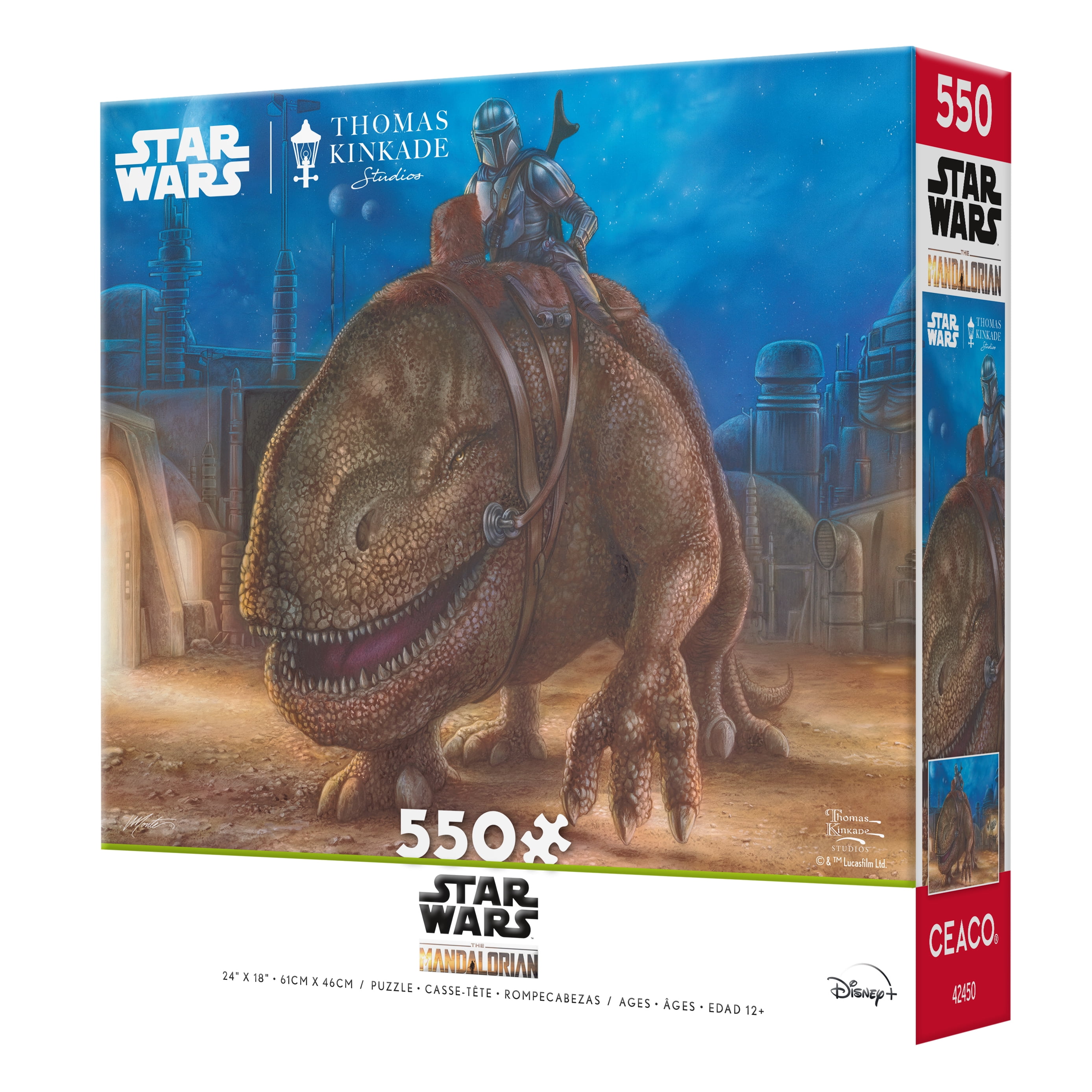 Ceaco 550-Piece Thomas Kinkade Mandalorian The Reckoning Interlocking Jigsaw Puzzle