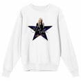 thumbnail image 2 of Gossip Girl Lil J Star Men's White Long Sleeve Shirt-XL, 2 of 3