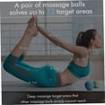 thumbnail image 2 of 1 Piece Silicone Massage Ball Elastic Yoga Ball for Muscle Relaxation and Deep Tissue Massage for Fitness and Rehabilitation Random Color, 2 of 5
