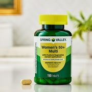 Spring Valley Womens 50+ Multi Tablets, 150 Count