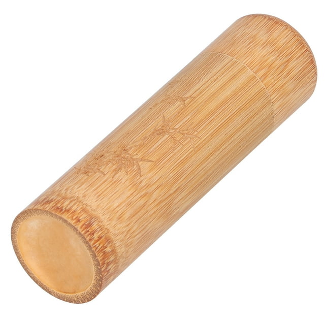 Greensen Tea Storage Box, Convenient Tea Canister With Natural Bamboo Material For Tea Coffee Beans Nuts For Family