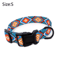 thumbnail image 2 of Dog collar and leash set, classic plaid pattern, adjustable nylon collar,, 2 of 5